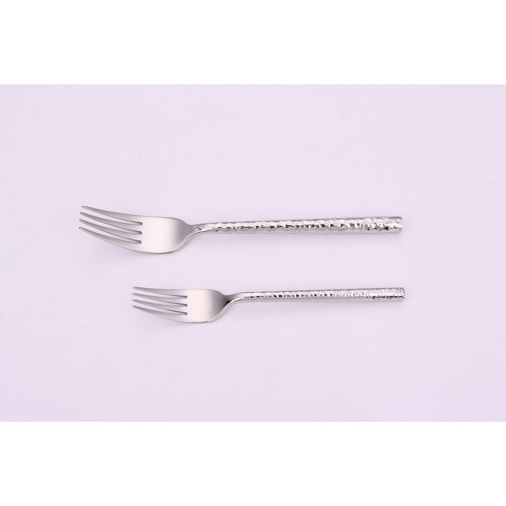 Pexo 20 Pc Silver Flatware Set, Service for 4