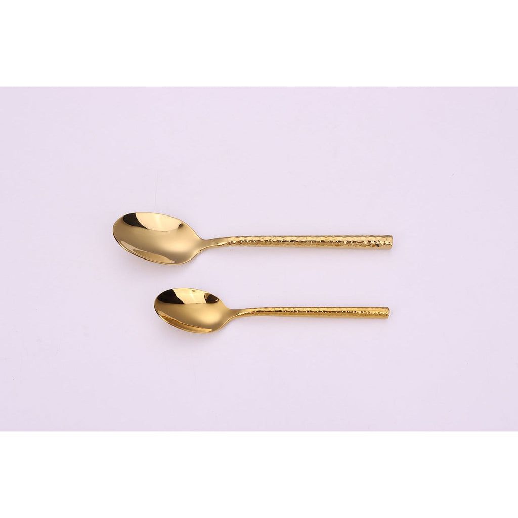 Pexo 20 Pc Gold Flatware Set, Service for 4