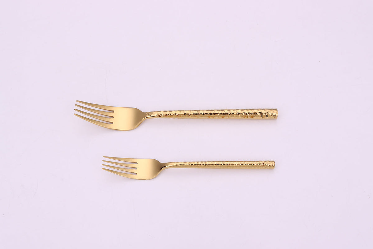 Pexo 20 Pc Gold Flatware Set, Service for 4