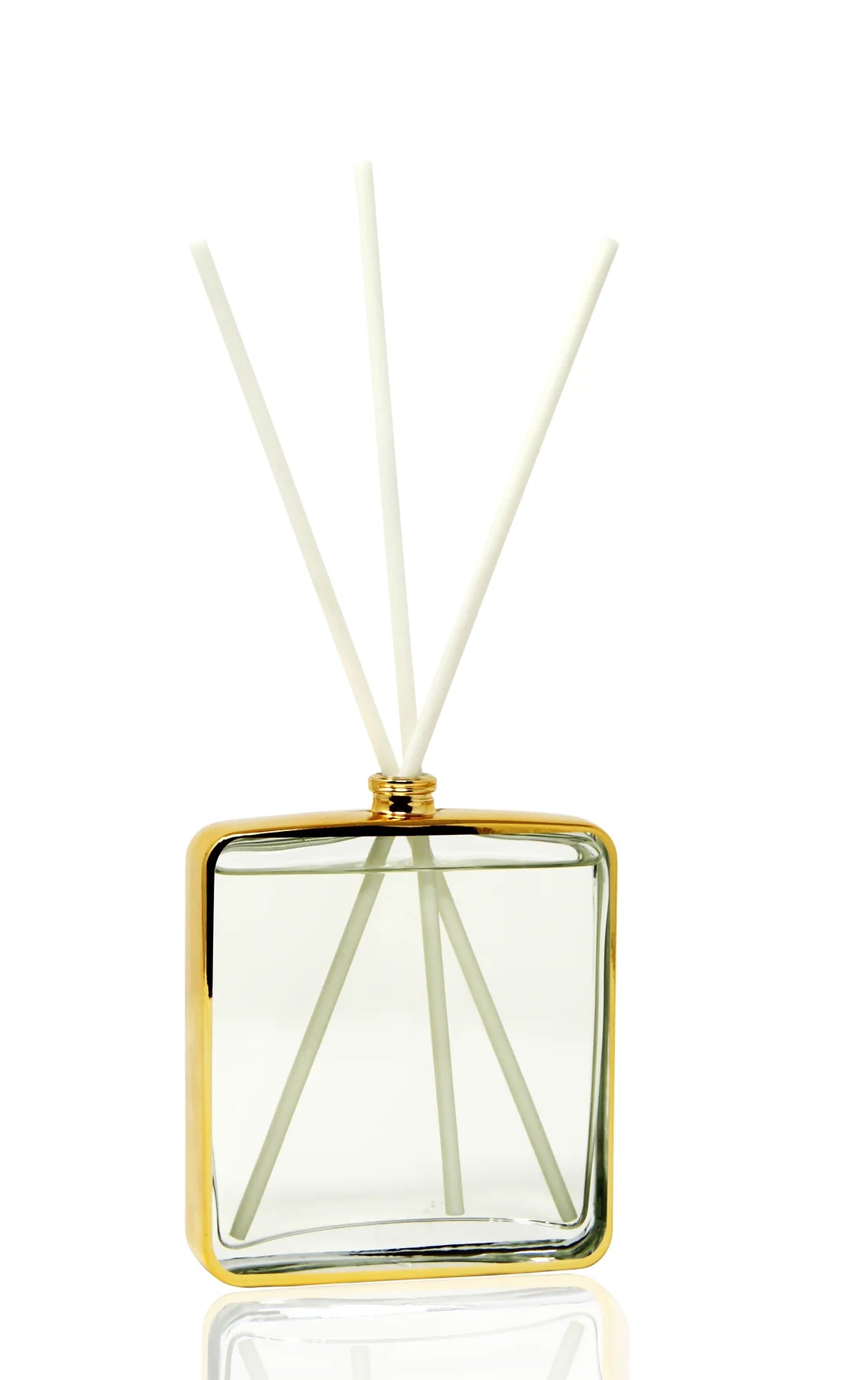Gold Framed Square Shaped Diffuser - Lily of the Valley Scent