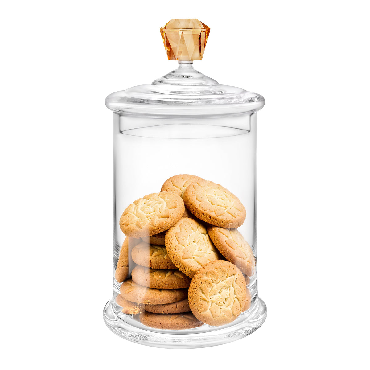 Canister with Colored Diamond Handle (3 Sizes)