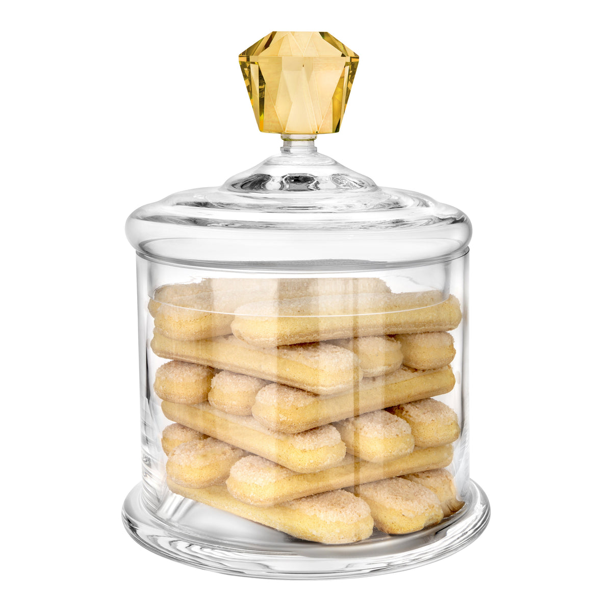 Canister with Colored Diamond Handle (3 Sizes)