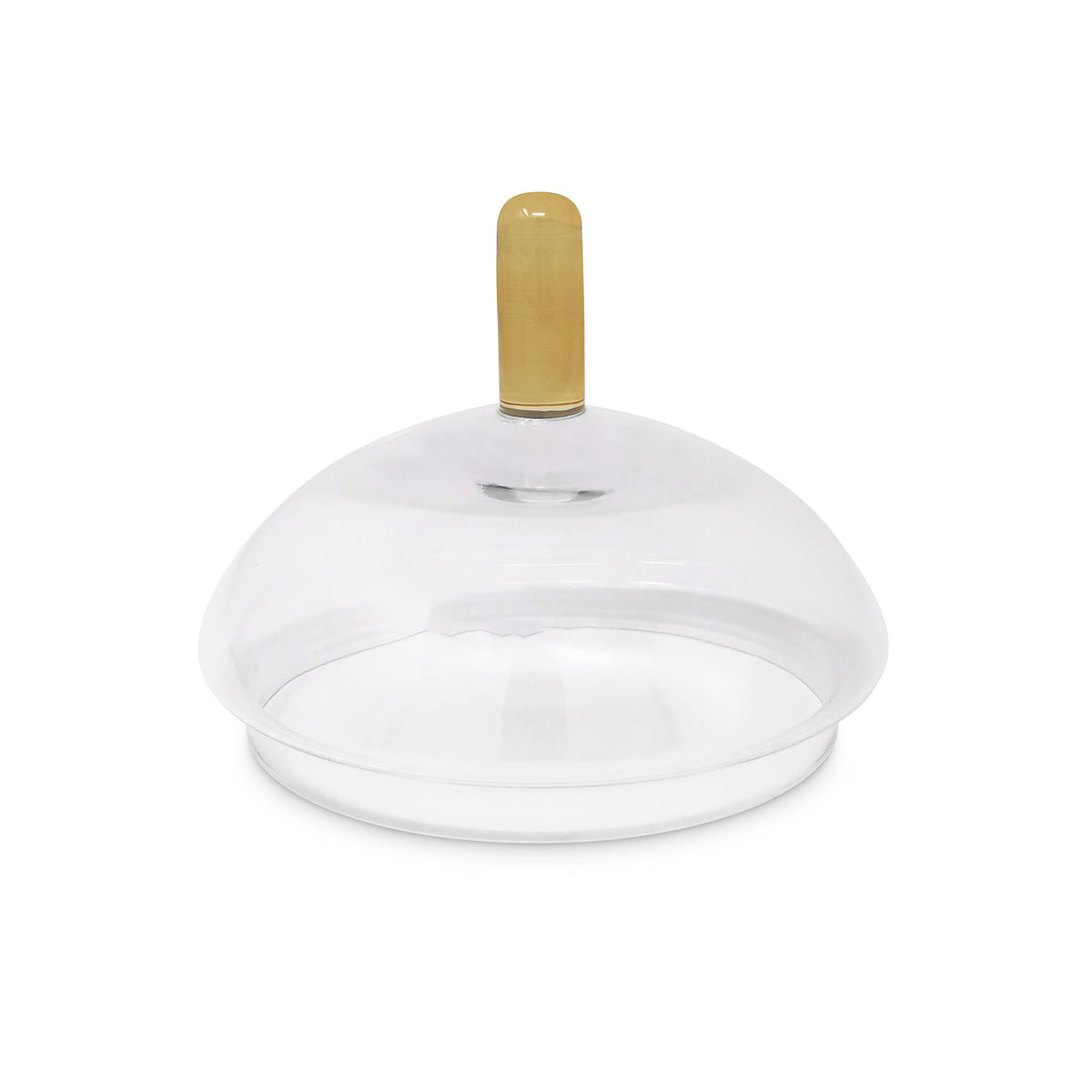 Jar with Gold Stem and Knob