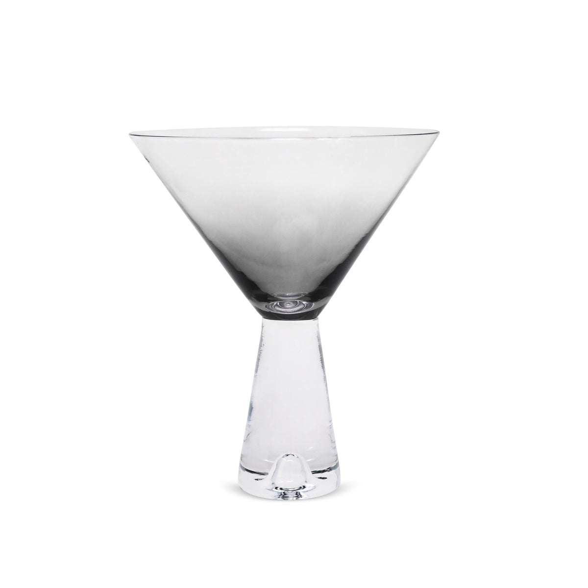 Set of 6 Ombré Smoke Martini Cups