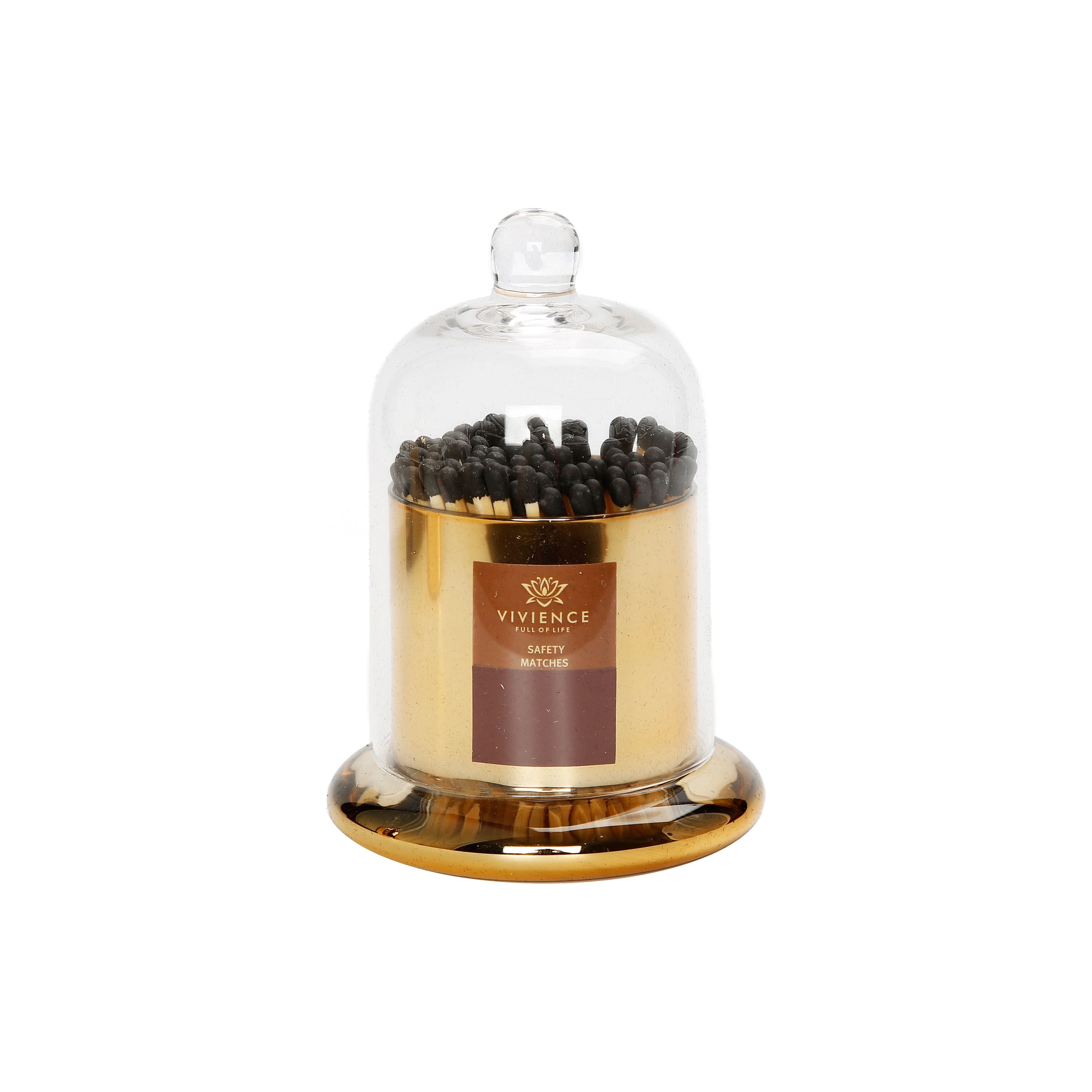 Match Holder, Gold Base