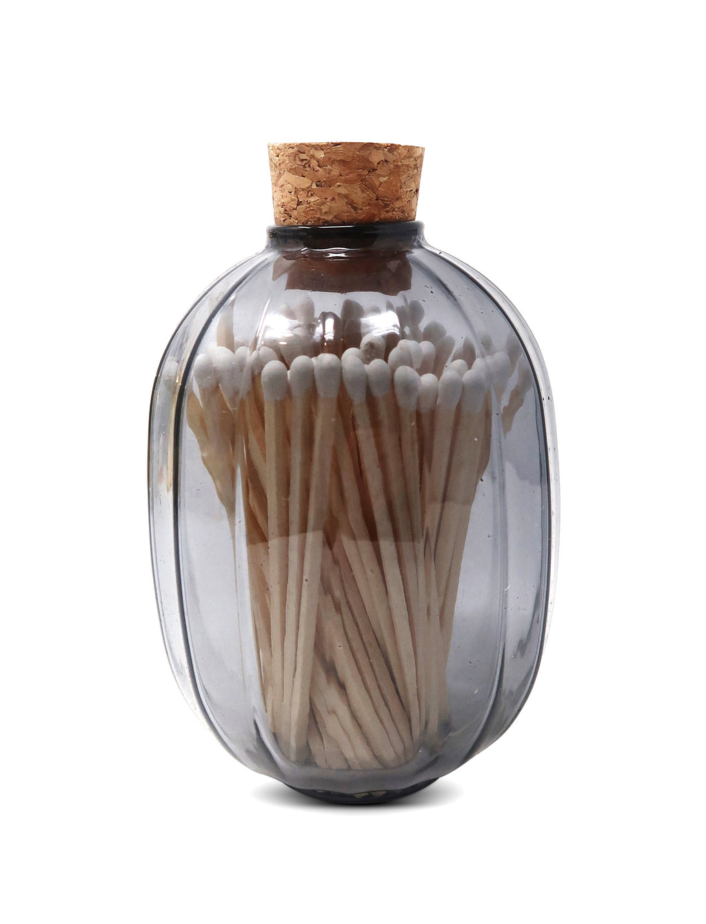 Bottle Match Holder with White Tip Matches