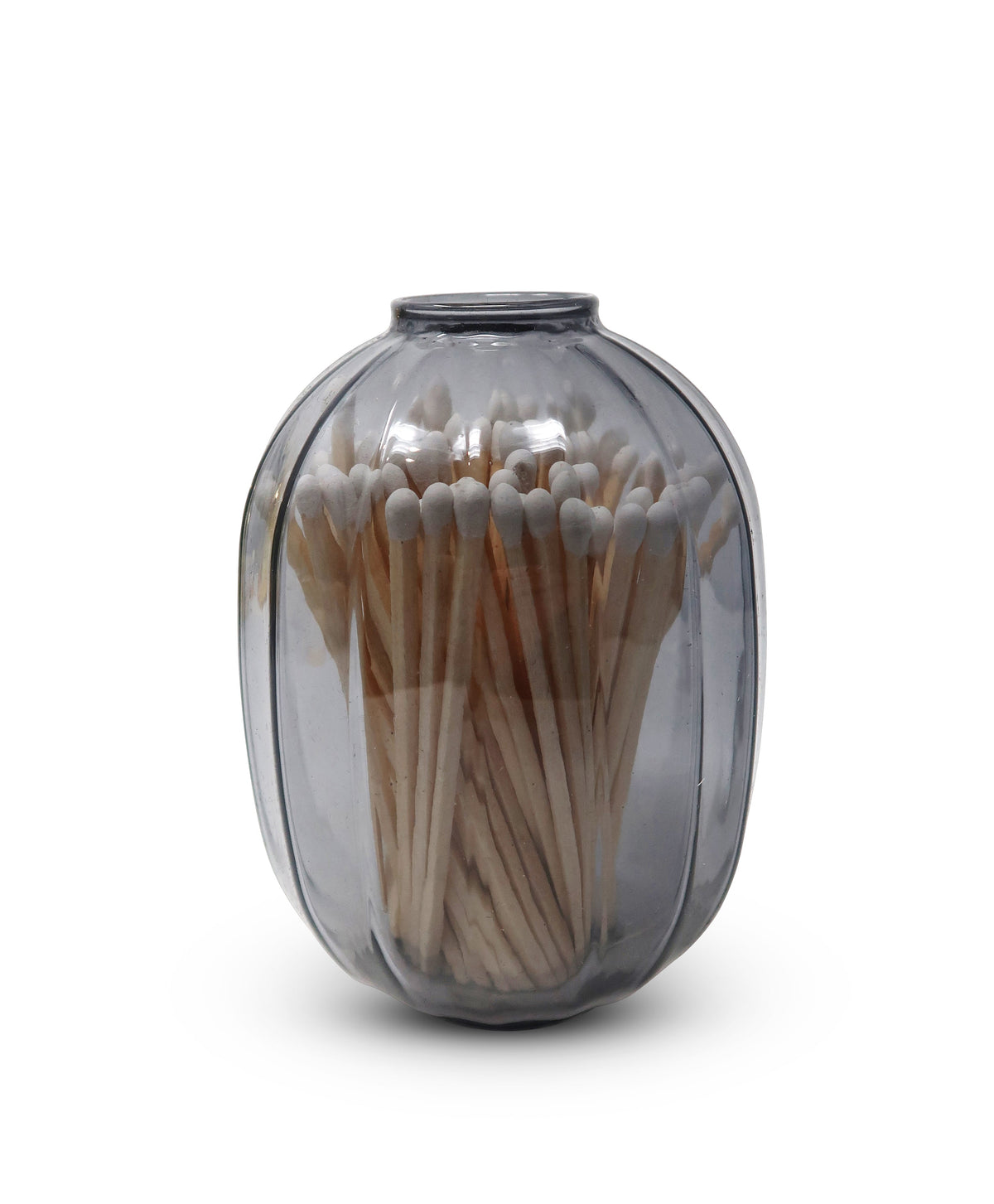 Bottle Match Holder with White Tip Matches