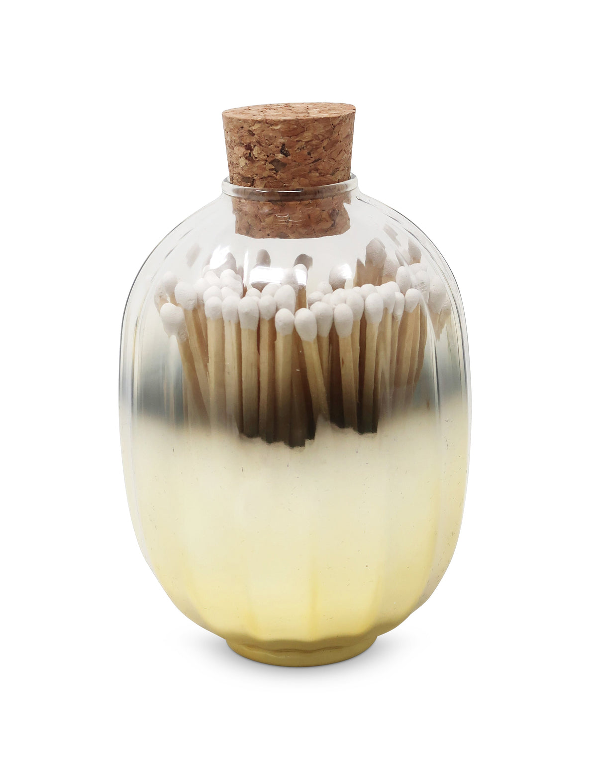 Bottle Match Holder with White Tip Matches