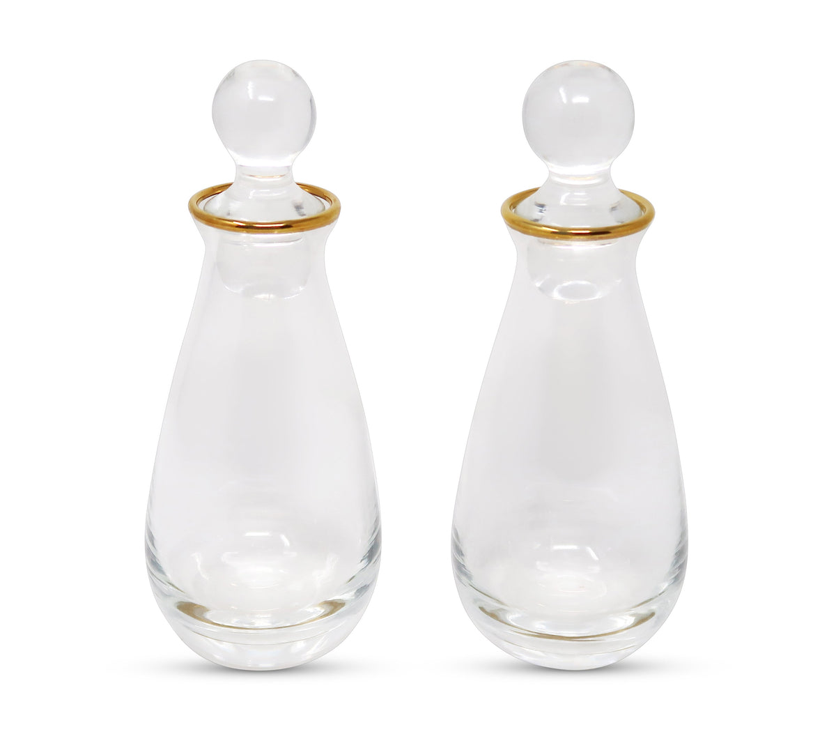 Liscio Ottico - Oil and Vinegar Set with Tray