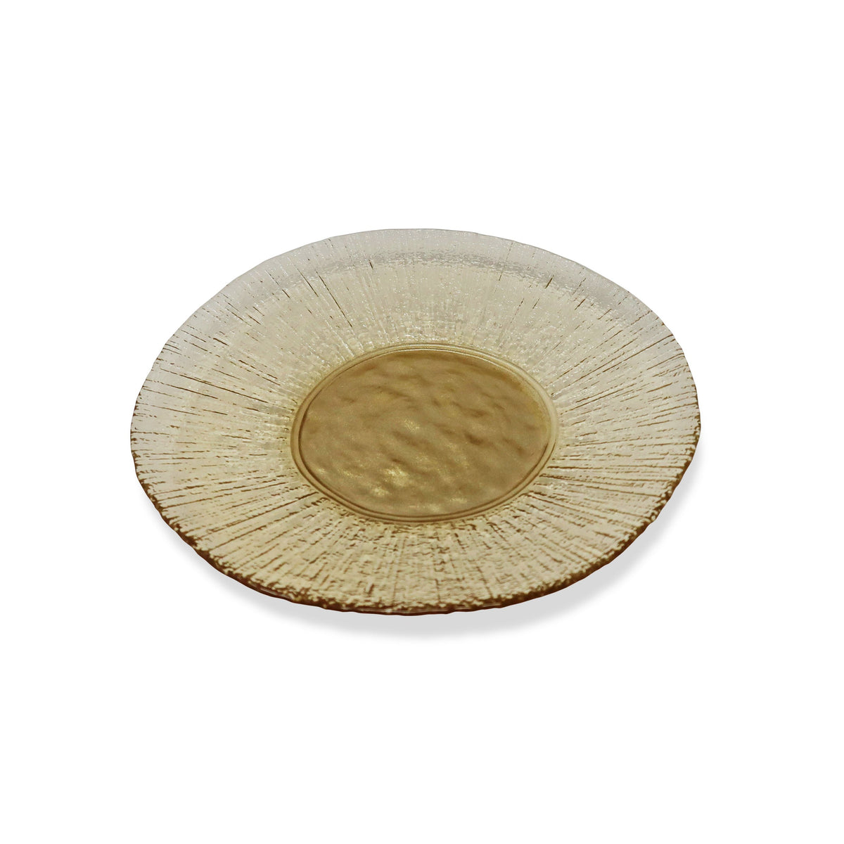 Set of 4 Gold Plates
