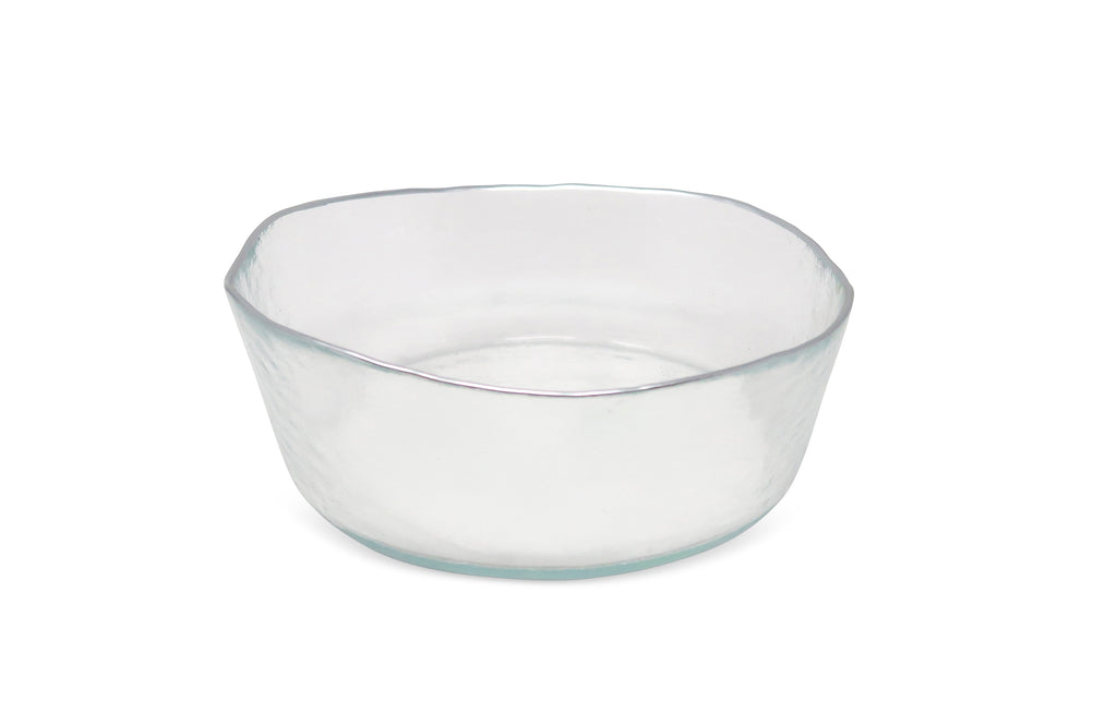 Set of 4 Organic Shaped Plates with Colored Wall