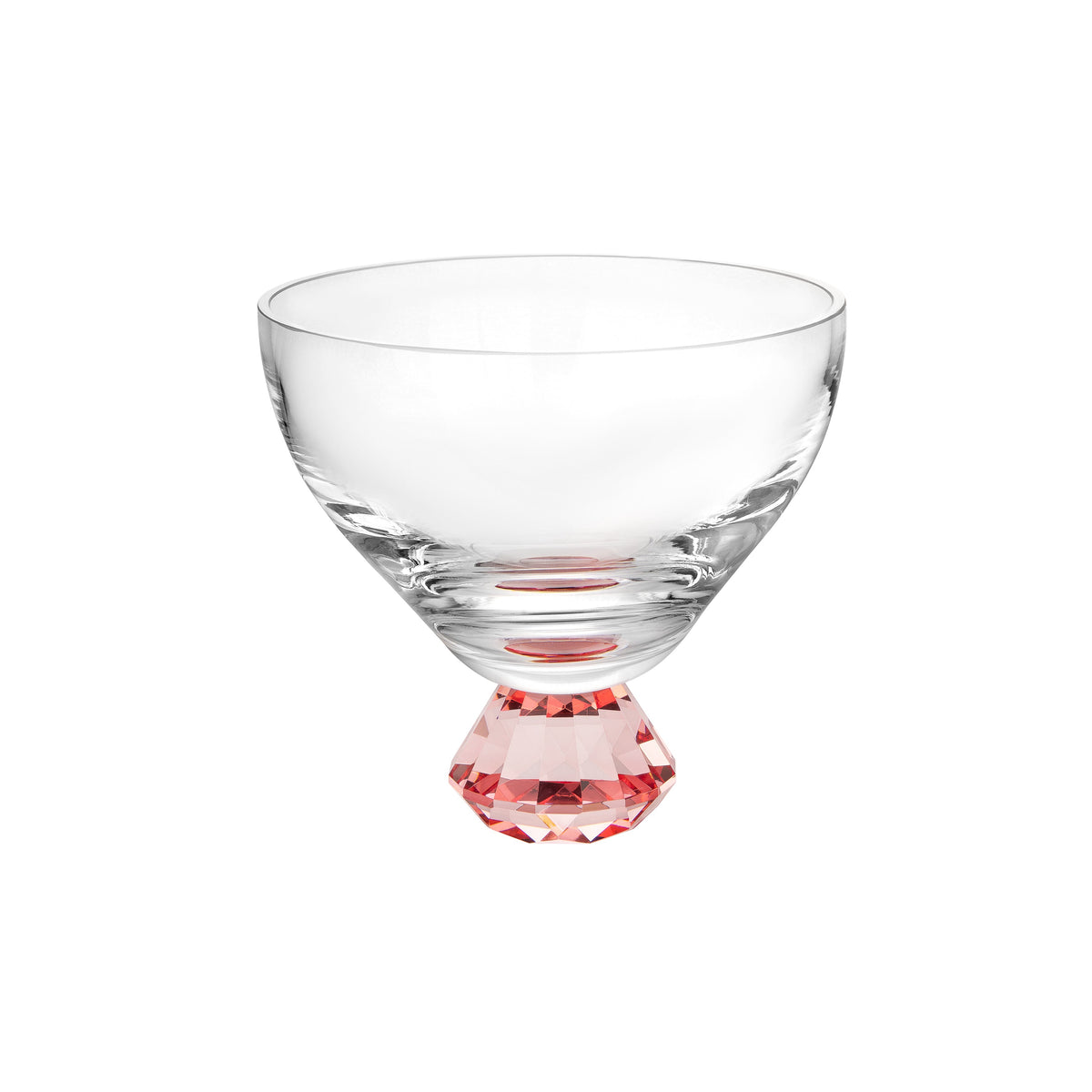 Bowl with Colored Diamond Base - (3 sizes)