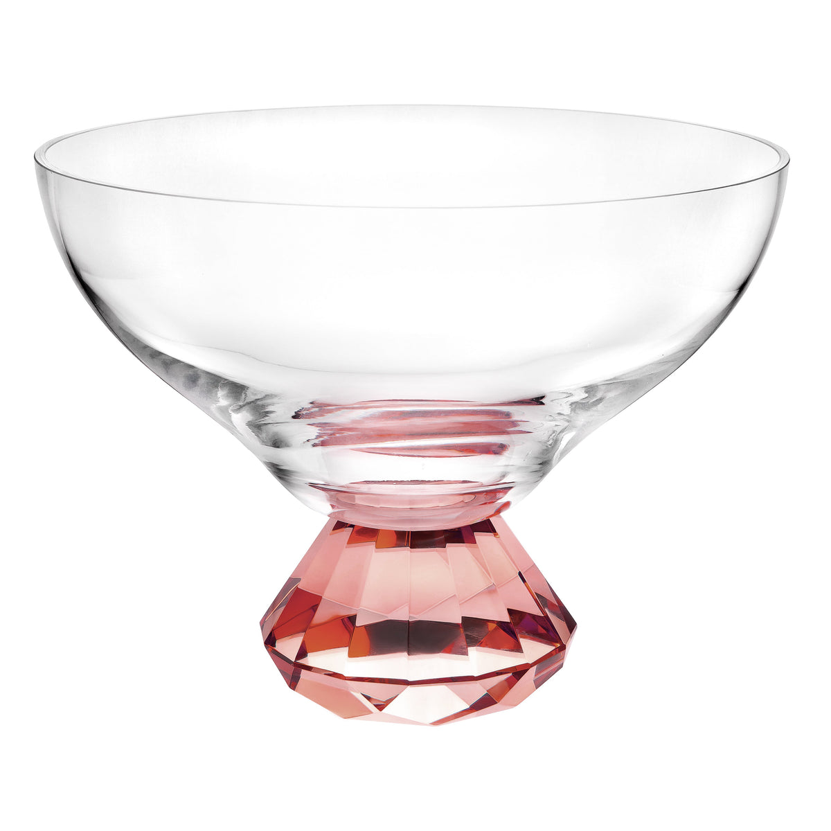 Bowl with Colored Diamond Base - (3 sizes)
