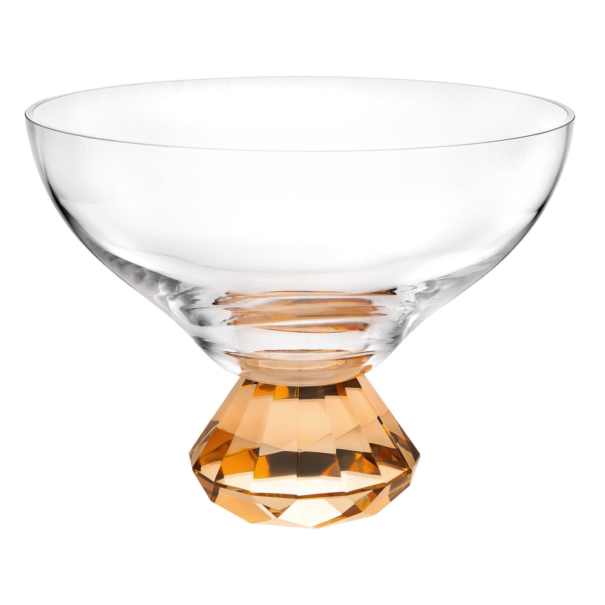 Bowl with Colored Diamond Base - (3 sizes)