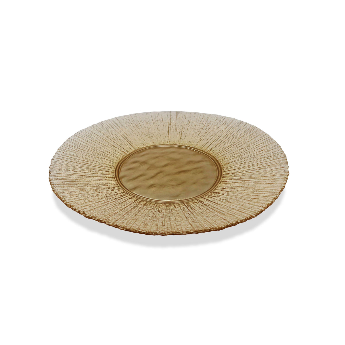 Set of 4 Gold Plates