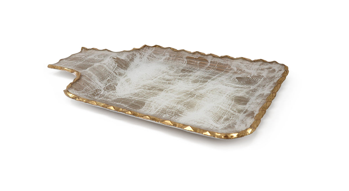 Gold Brushed  Tray