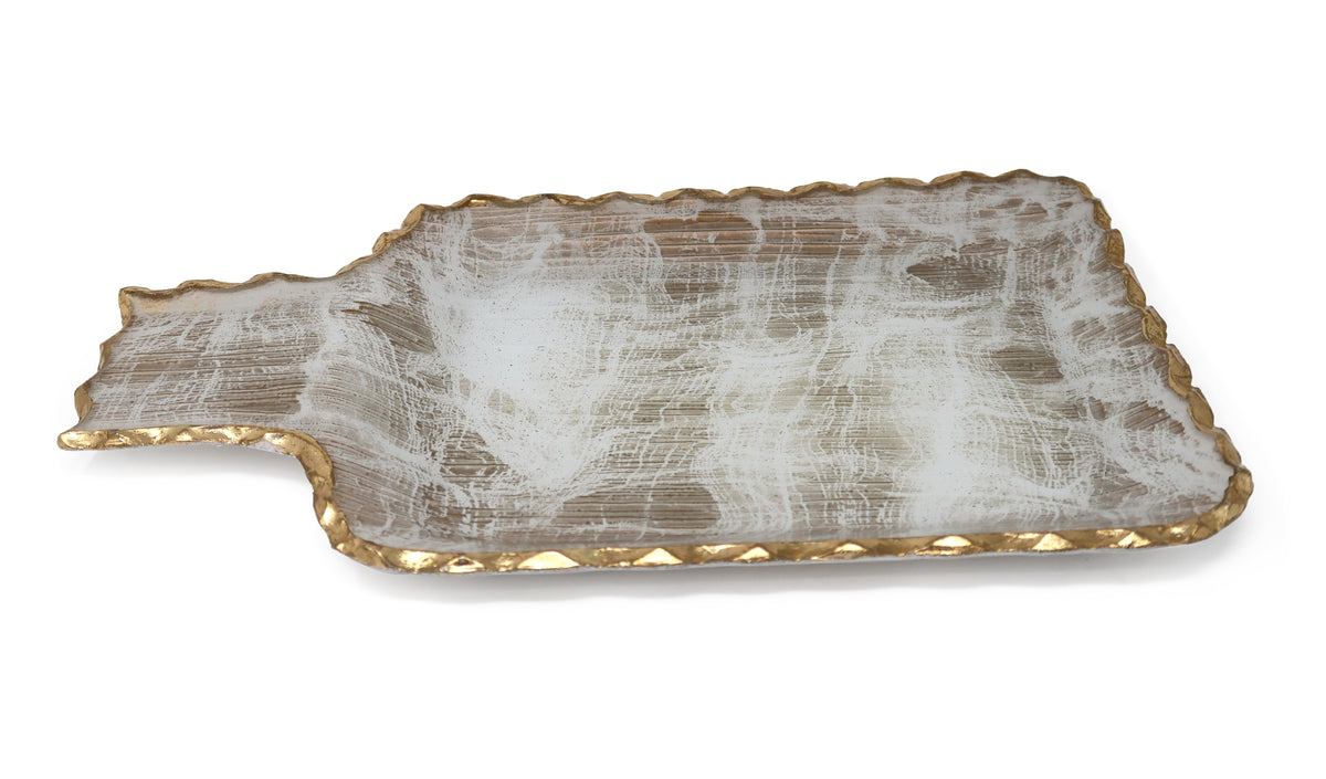 Gold Brushed  Tray
