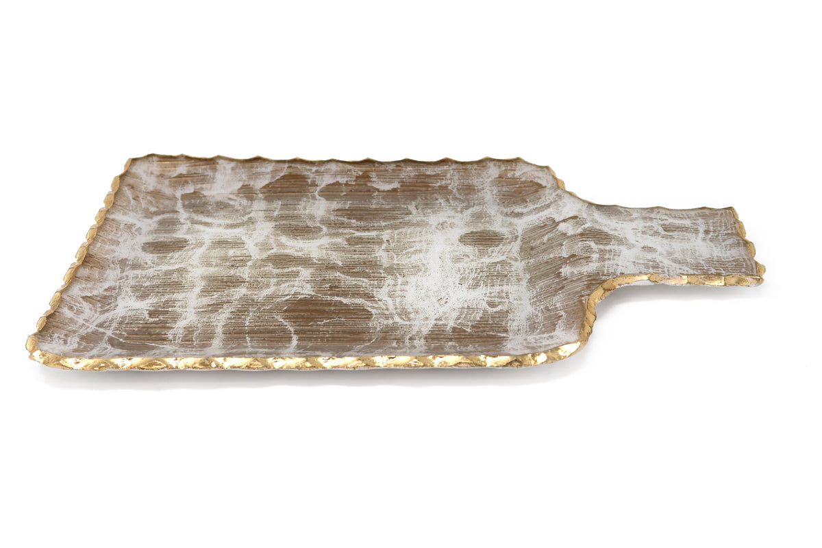 Gold Brushed  Tray