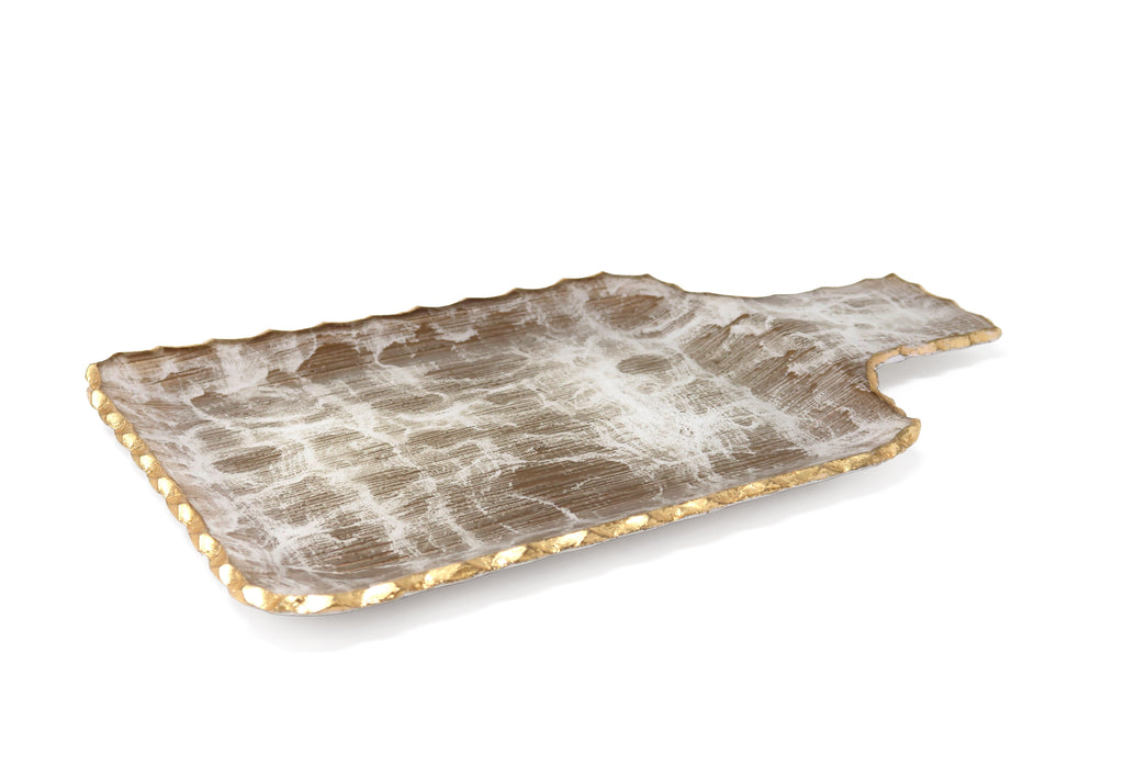 Gold Brushed  Tray