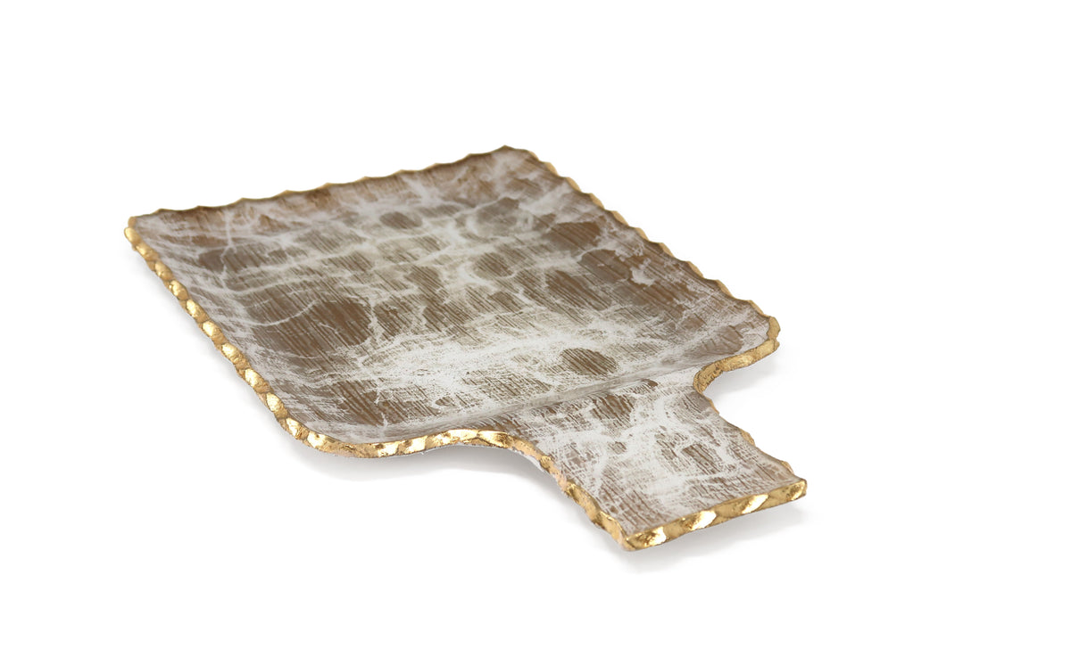 Gold Brushed  Tray