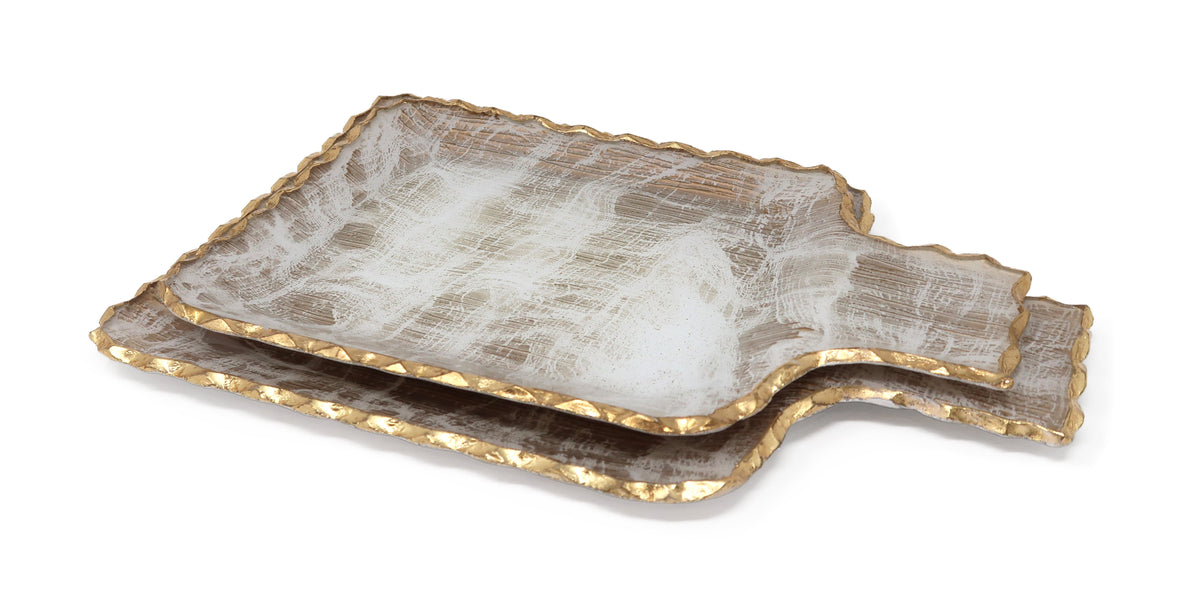 Gold Brushed  Tray