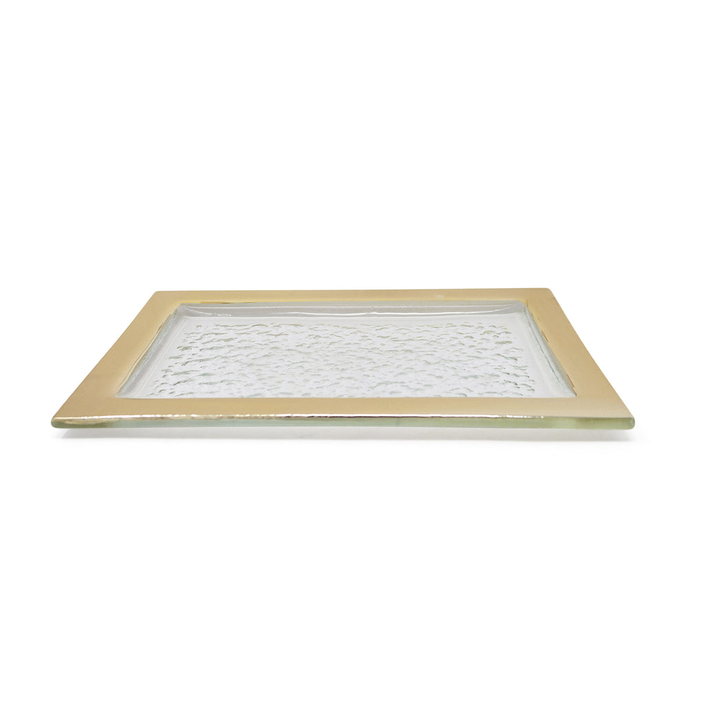 Oblong Tray with Gold Border (3 sizes)