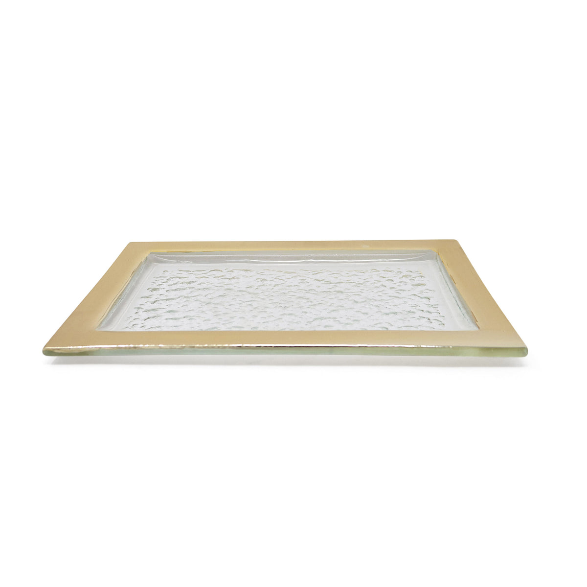Oblong Tray with Gold Border (3 sizes)