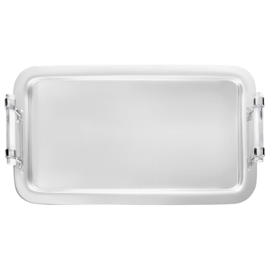 Rectangle Tray with Clear Handles