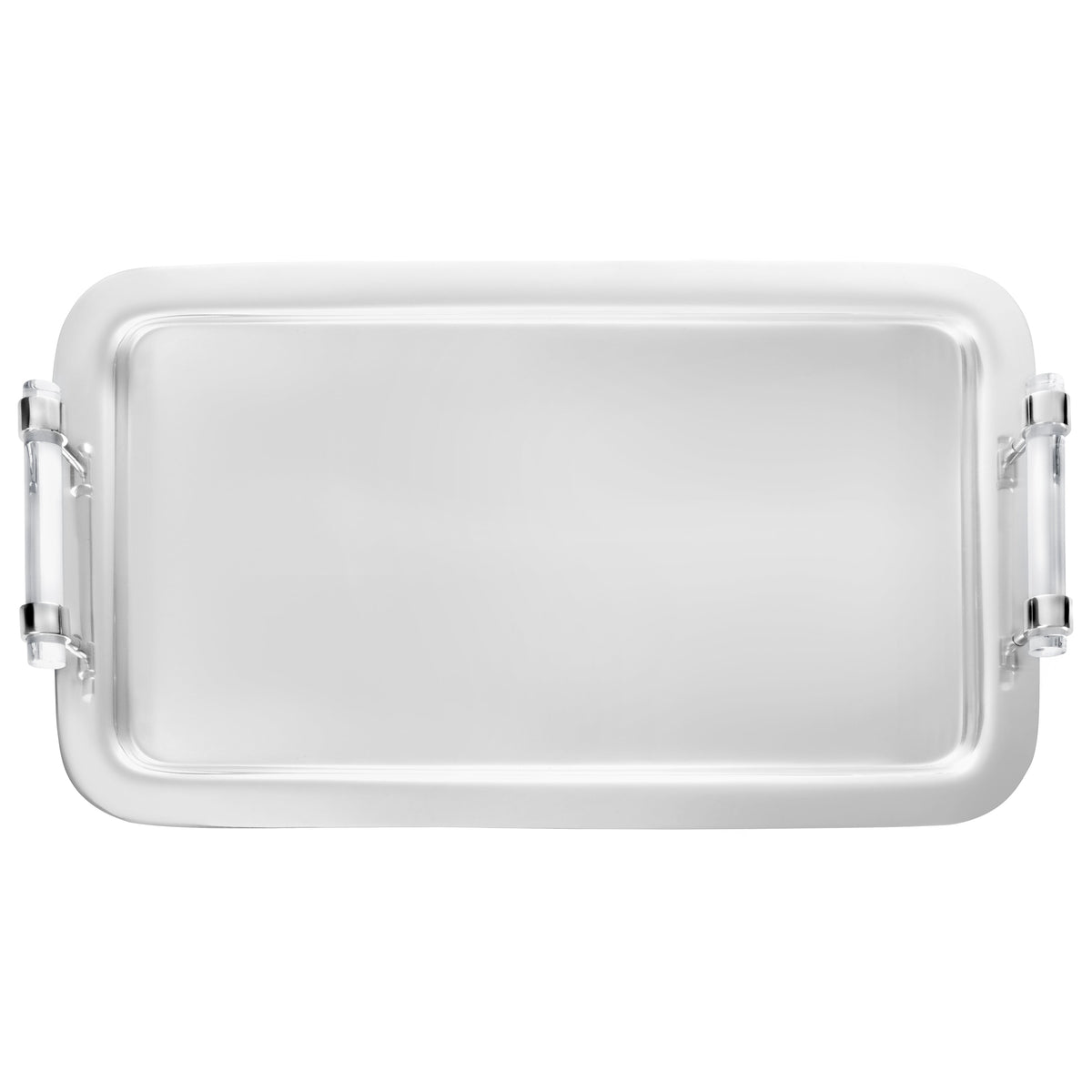 Rectangle Tray with Clear Handles