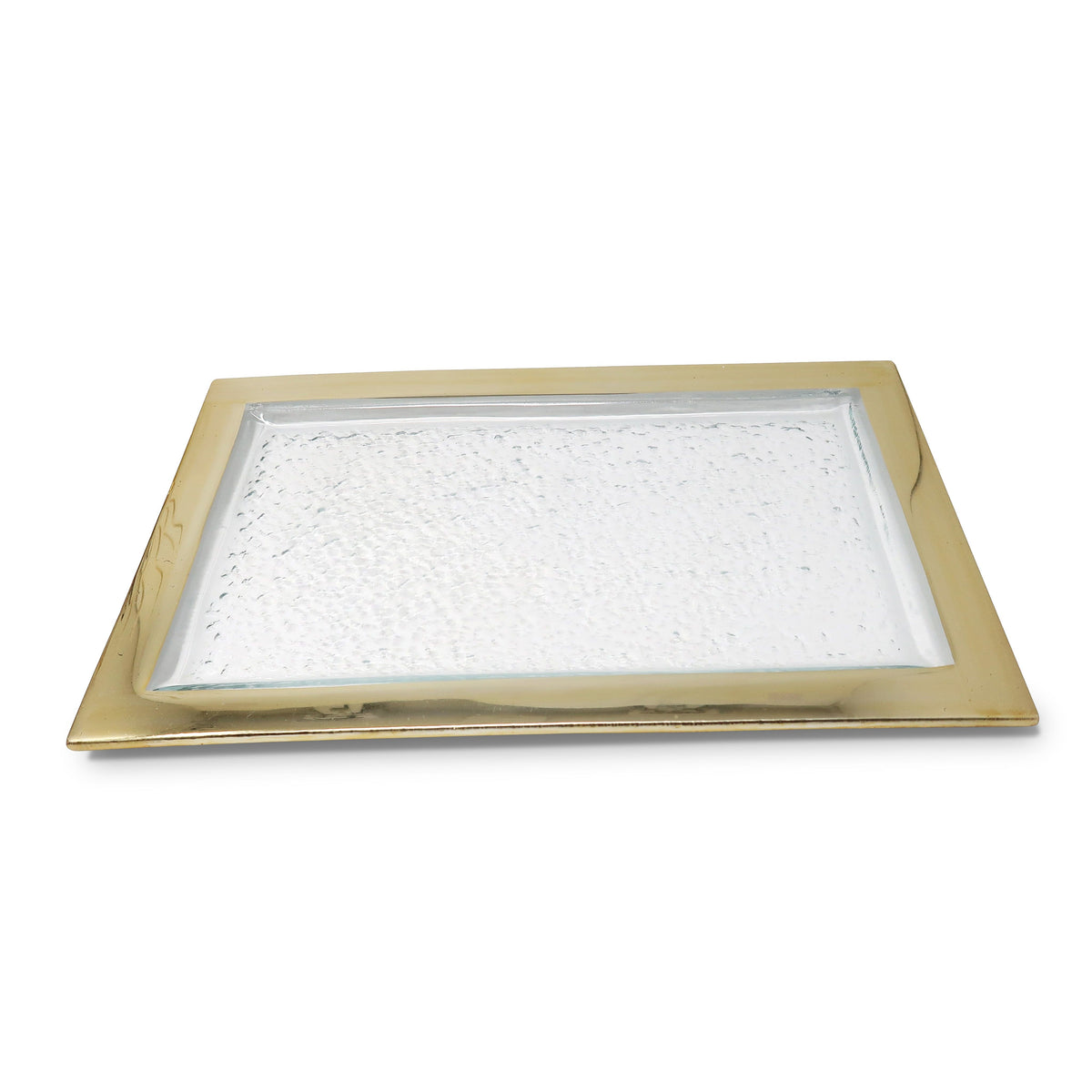 Oblong Tray with Gold Border (3 sizes)