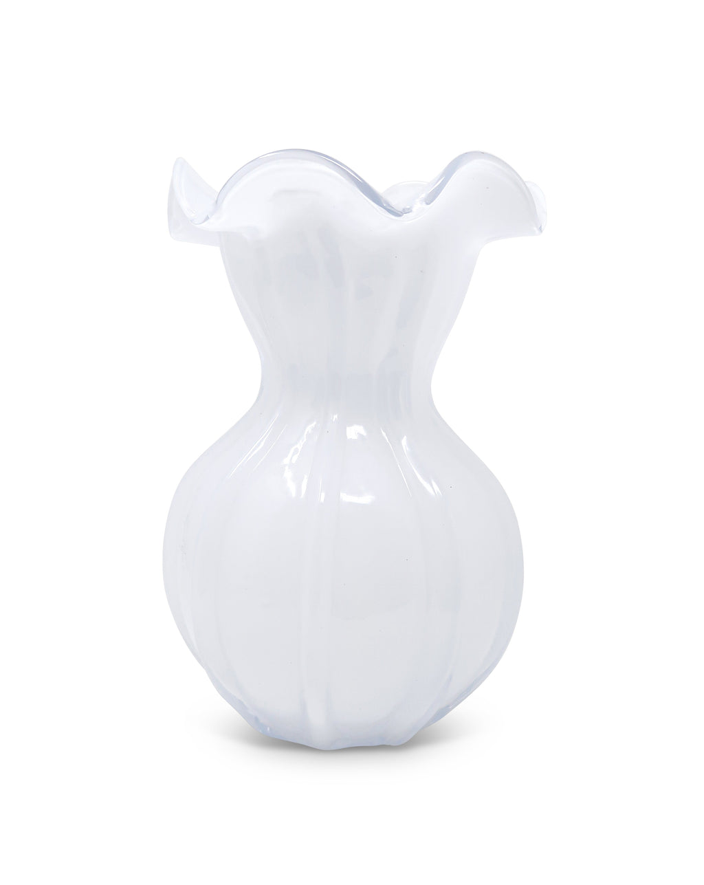 White Glass Vase (Available in 3 sizes)