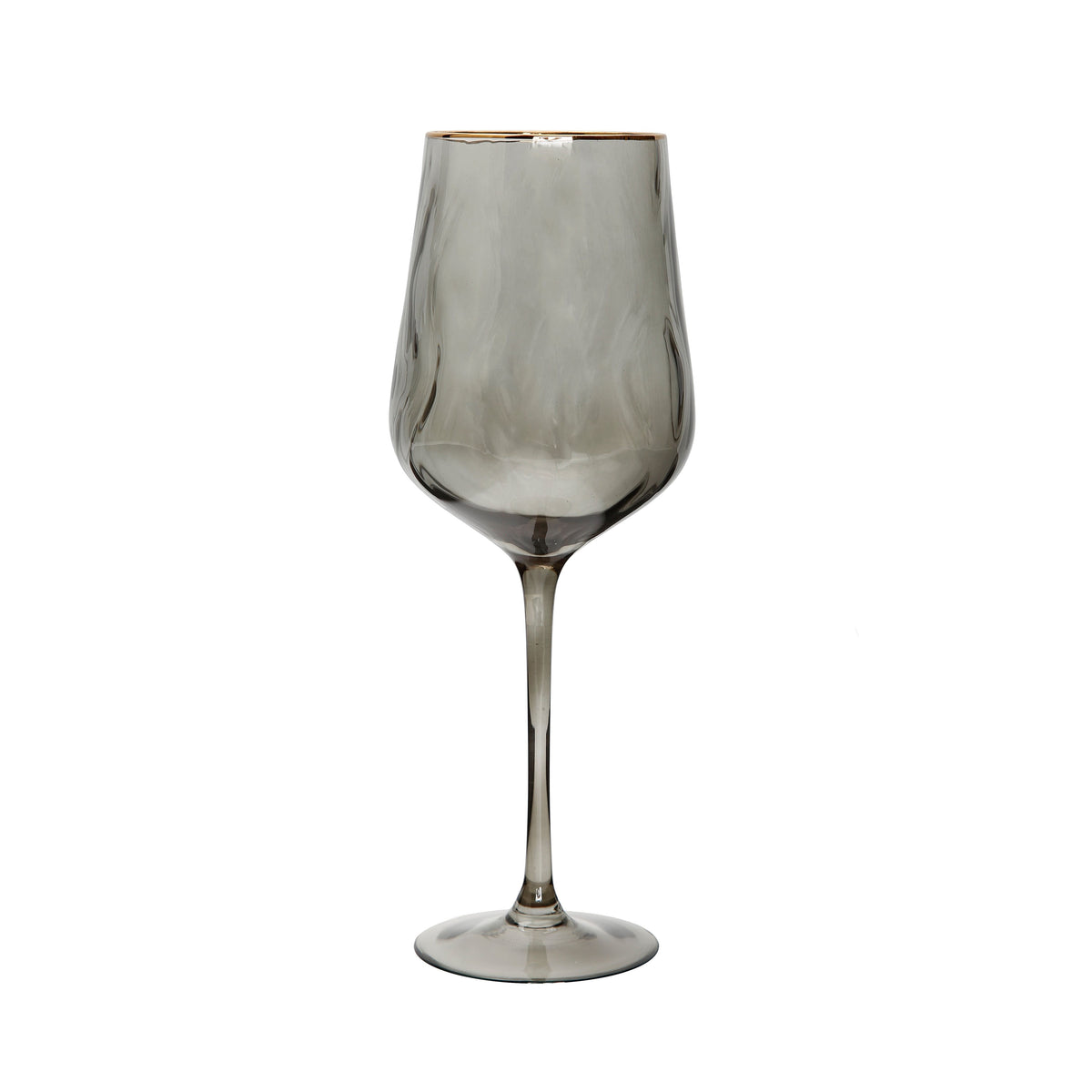 Set of 6 Smoked Water Glasses