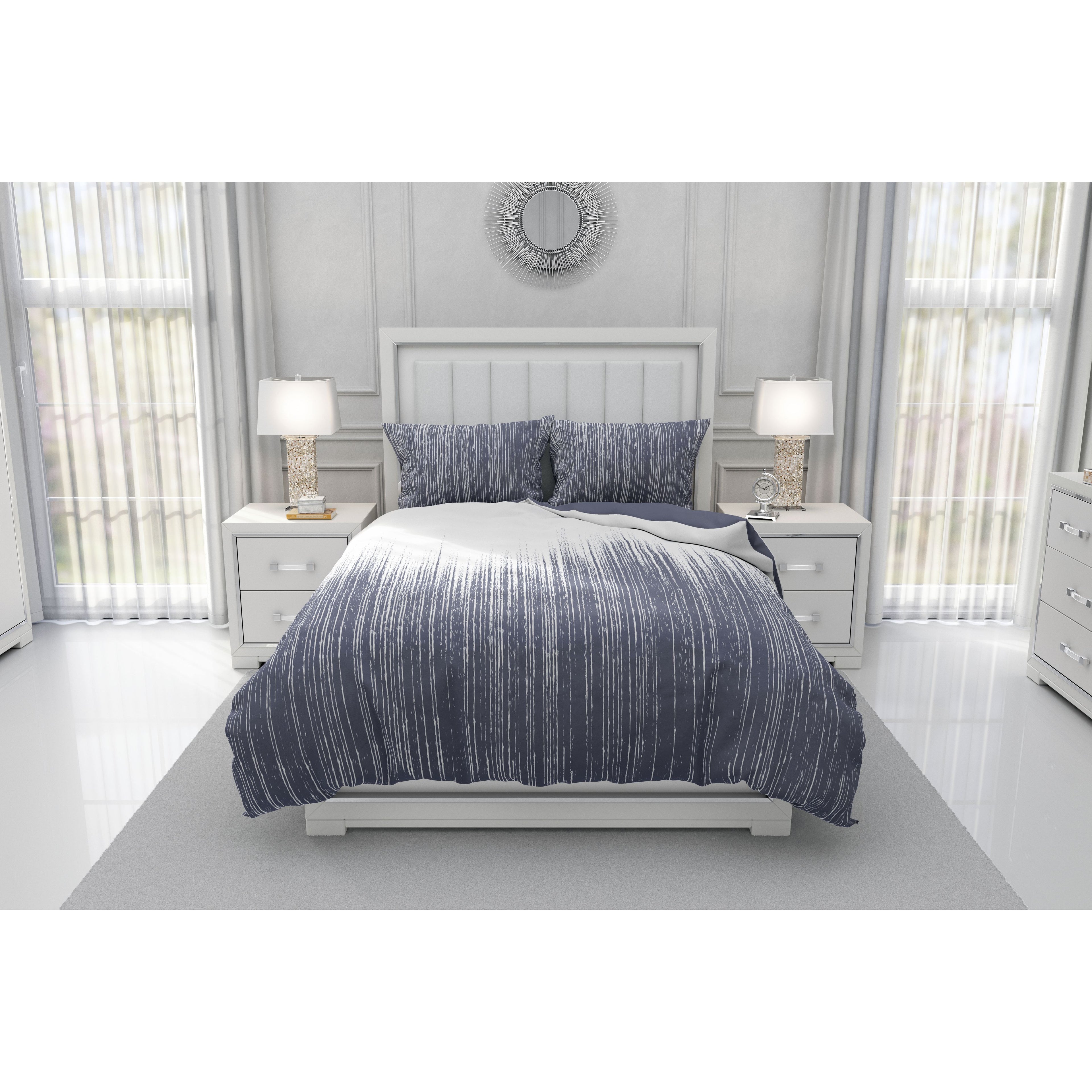 The Waldorf Velvet Duvet Cover Bedding Set