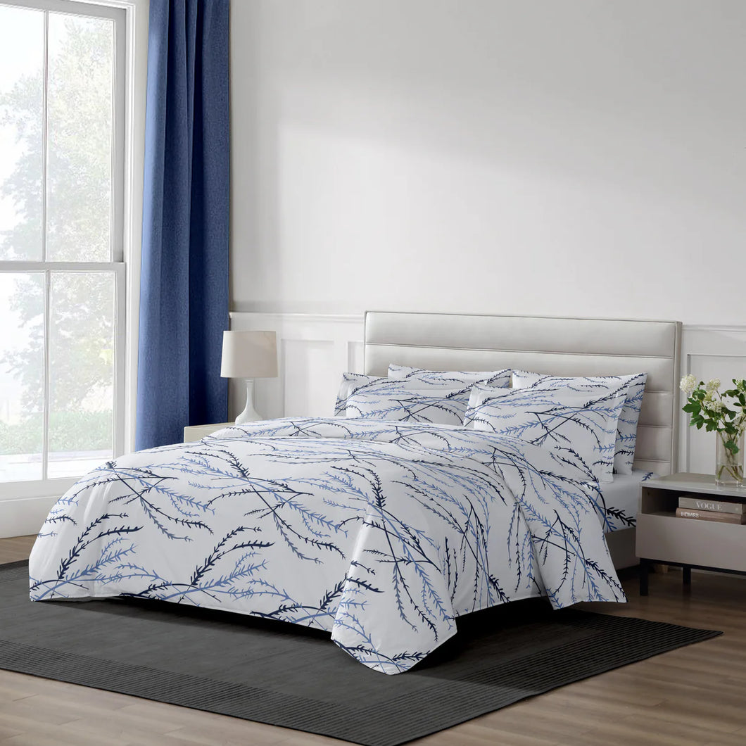Wavy Branches Blue