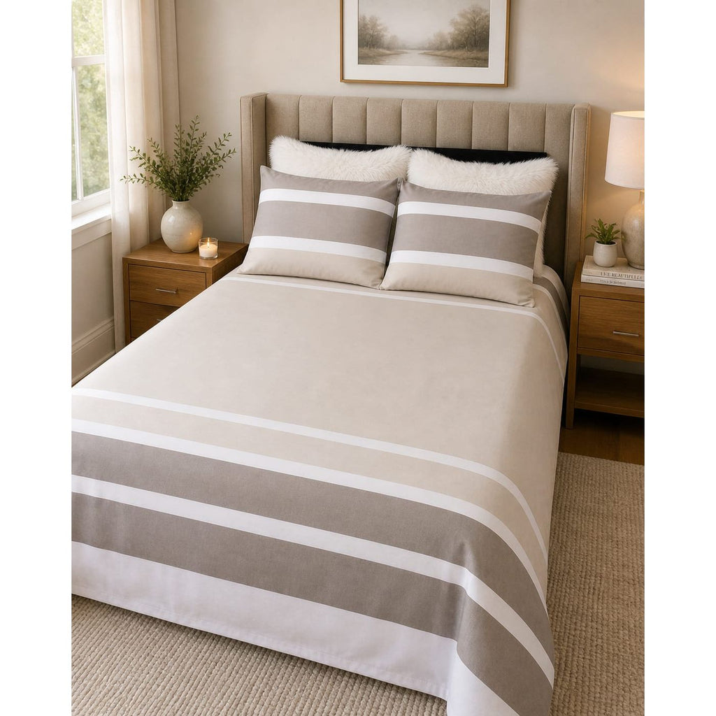 Symphony Beige by Cruise Duvet Cover Bedding Set