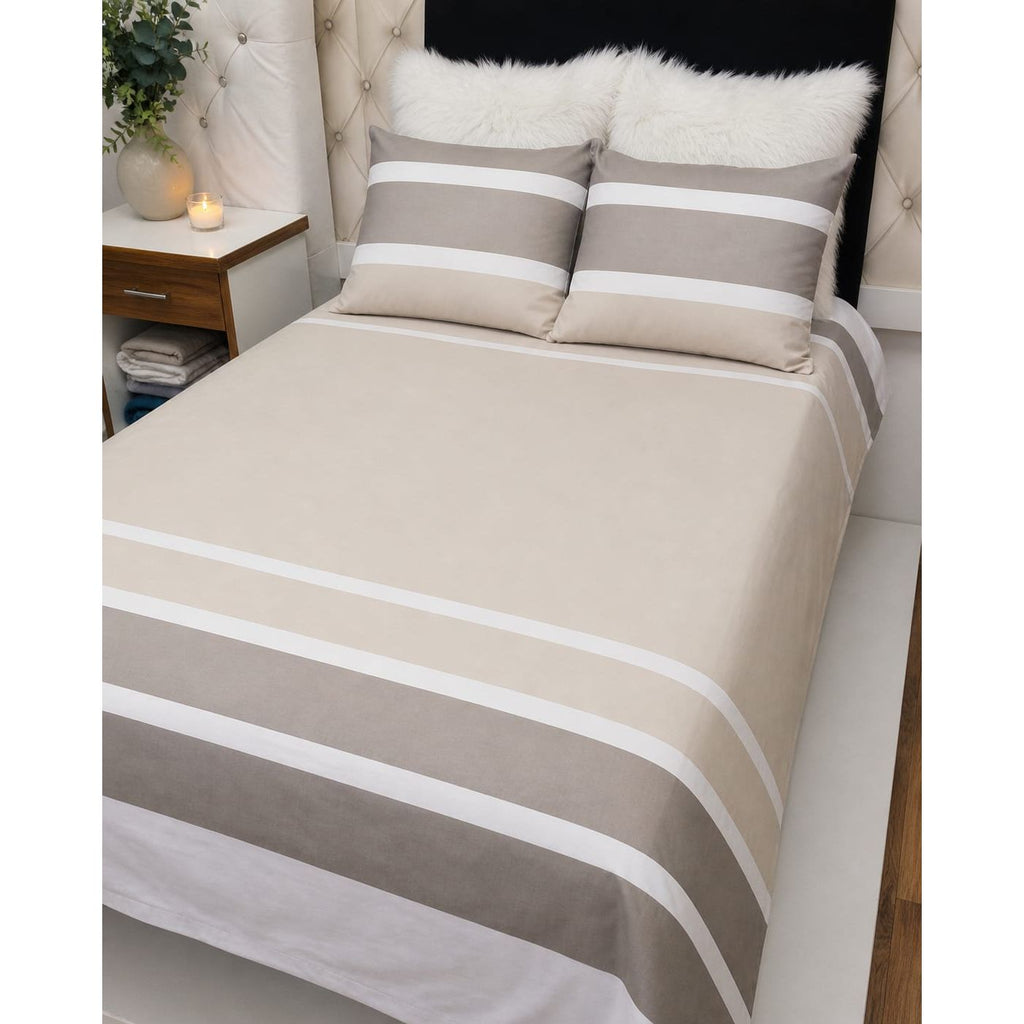Symphony Beige by Cruise Duvet Cover Bedding Set