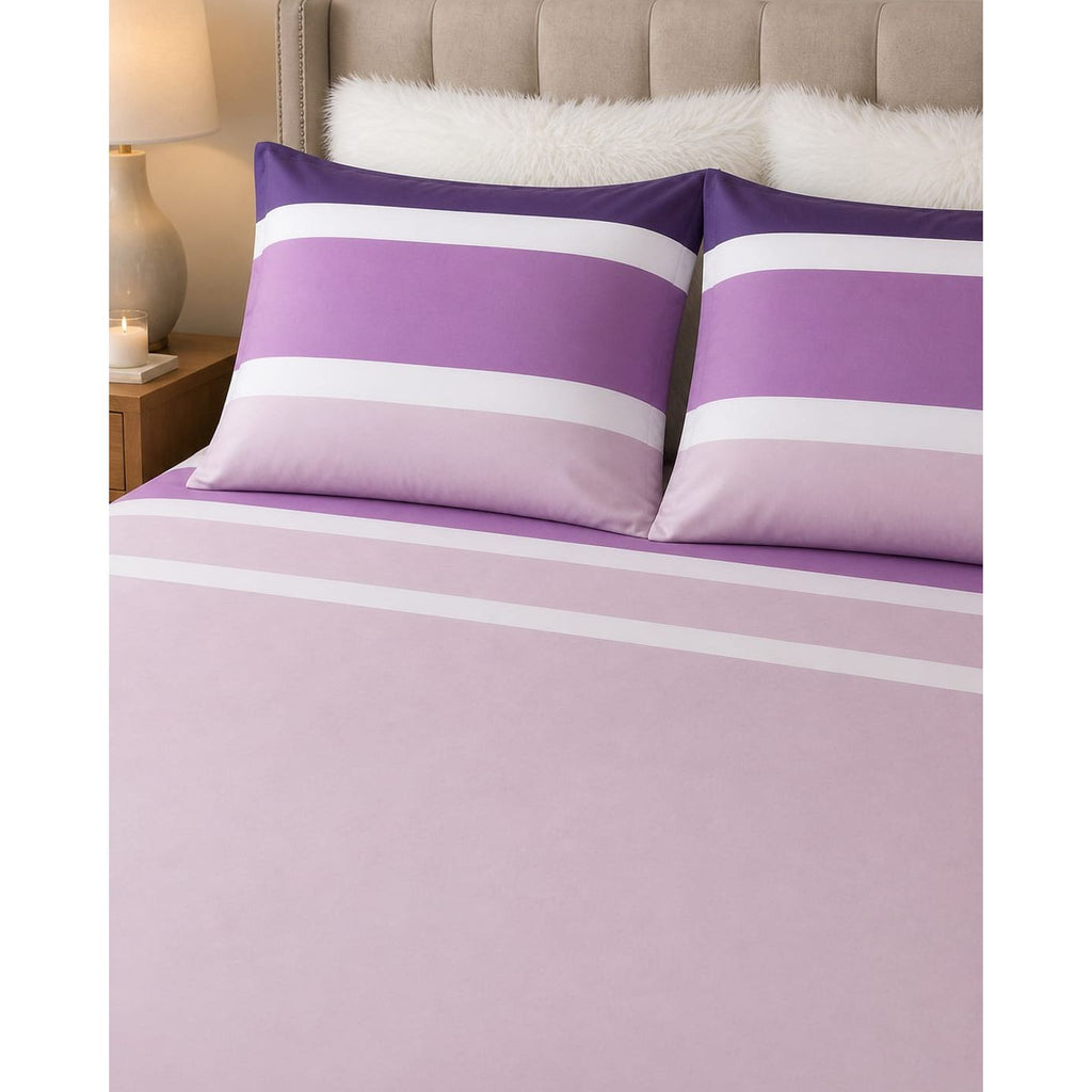 Symphony Purple by Cruise Duvet Cover Bedding Set
