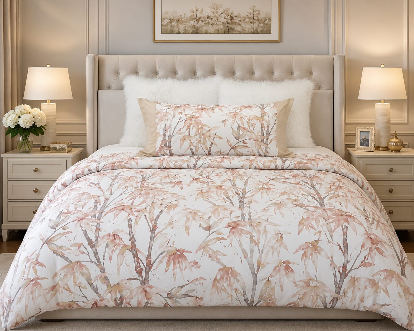 Branches Duvet Cover Bedding Set (King Pillowcases)