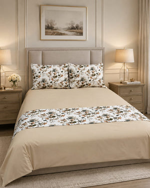 Floral Design Duvet Cover Bedding Set