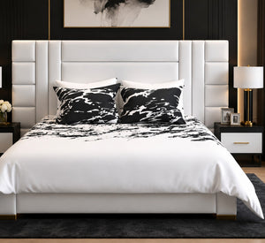 Vanderbilt Black Velvet Duvet Cover Bedding Set