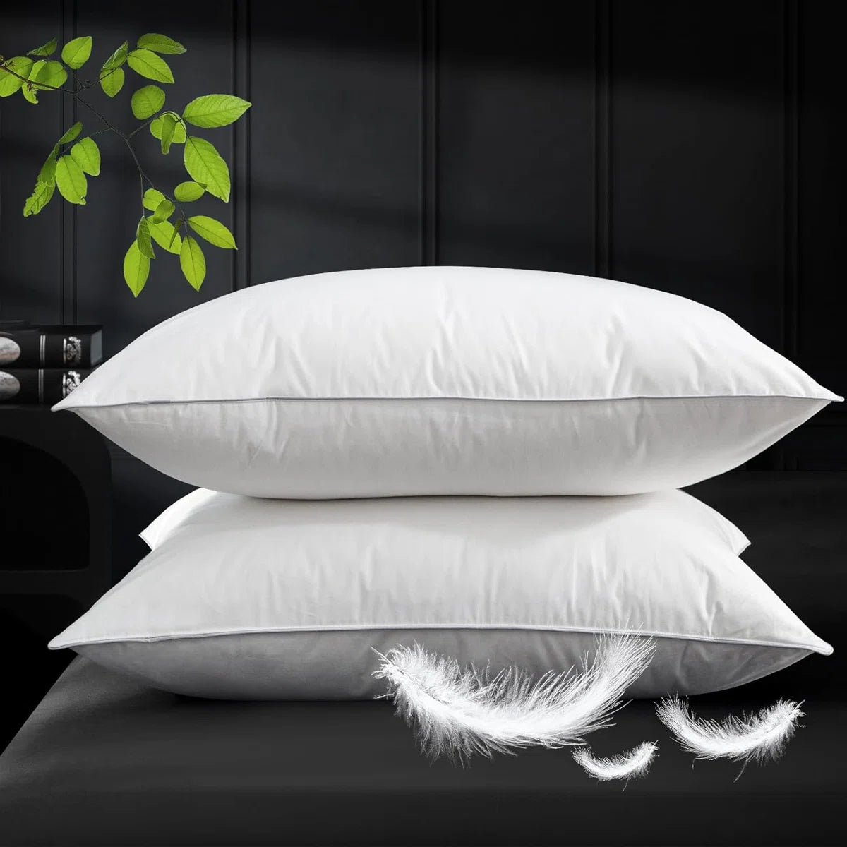 Mackenza 560 Fill Power White Down Pillow By Downright