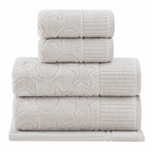 Soft Kids Bath Towel Set Fun Zodiac Design, Ultra-Absorbent Air Cotton by Veluda