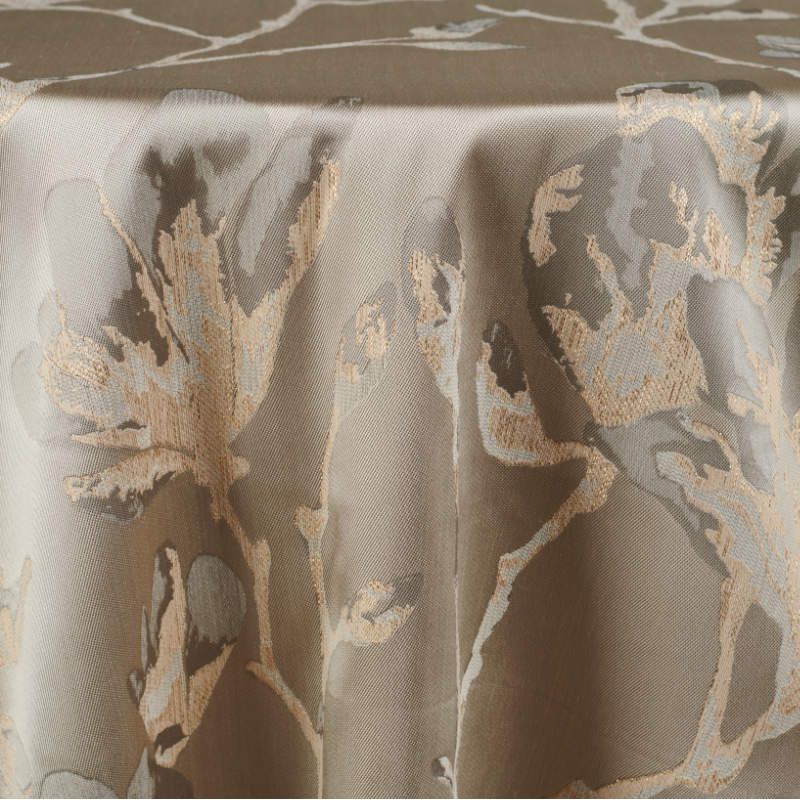 Aria Golden Tablecloth - Reversible