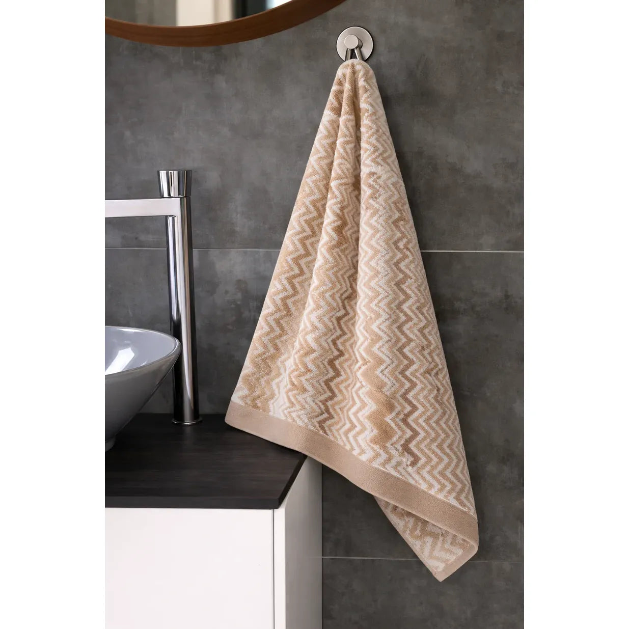 Broken Chevron Towel