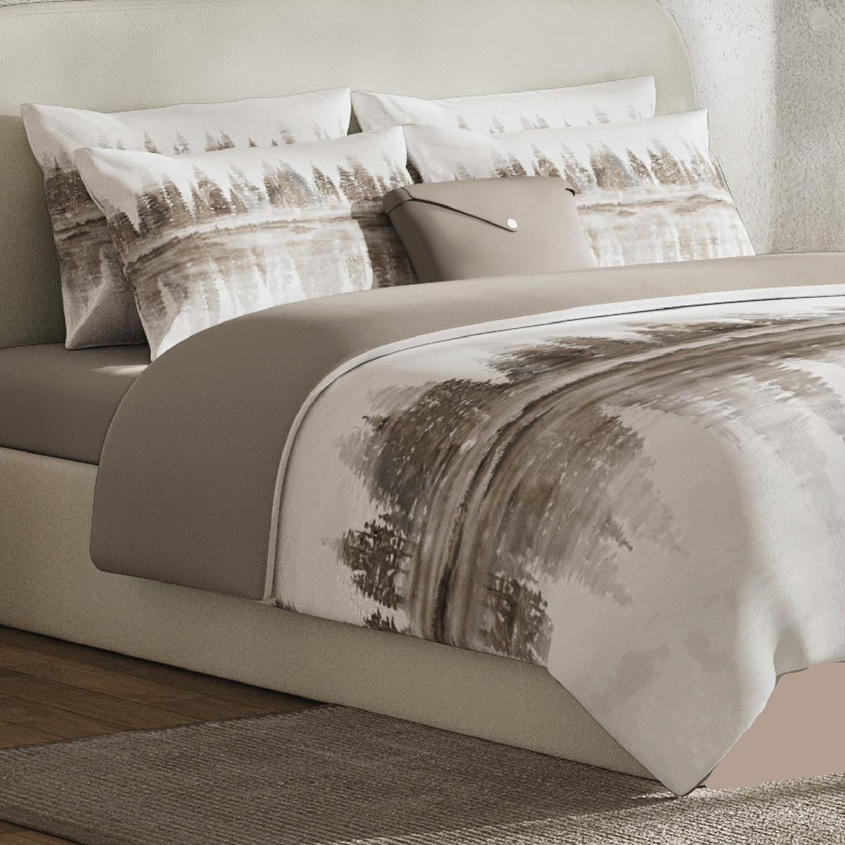 The Callie Duvet Cover Bedding Set - Sepia