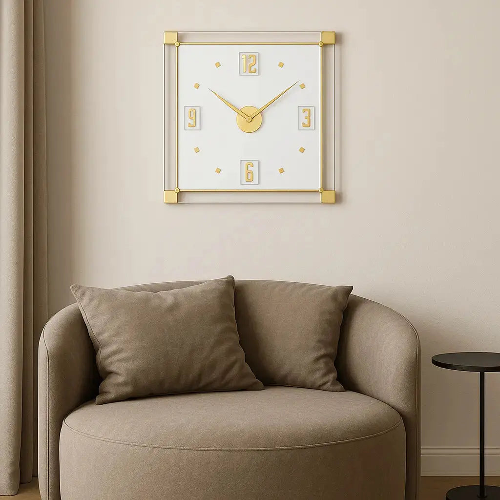 Classic 2.0 Clock (Black) - Waterdale Collection
