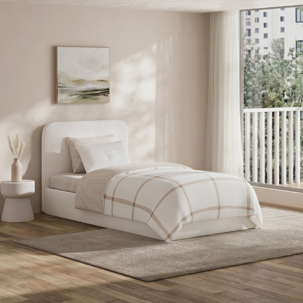 The Emma Duvet Cover Bedding Set - Biscuit