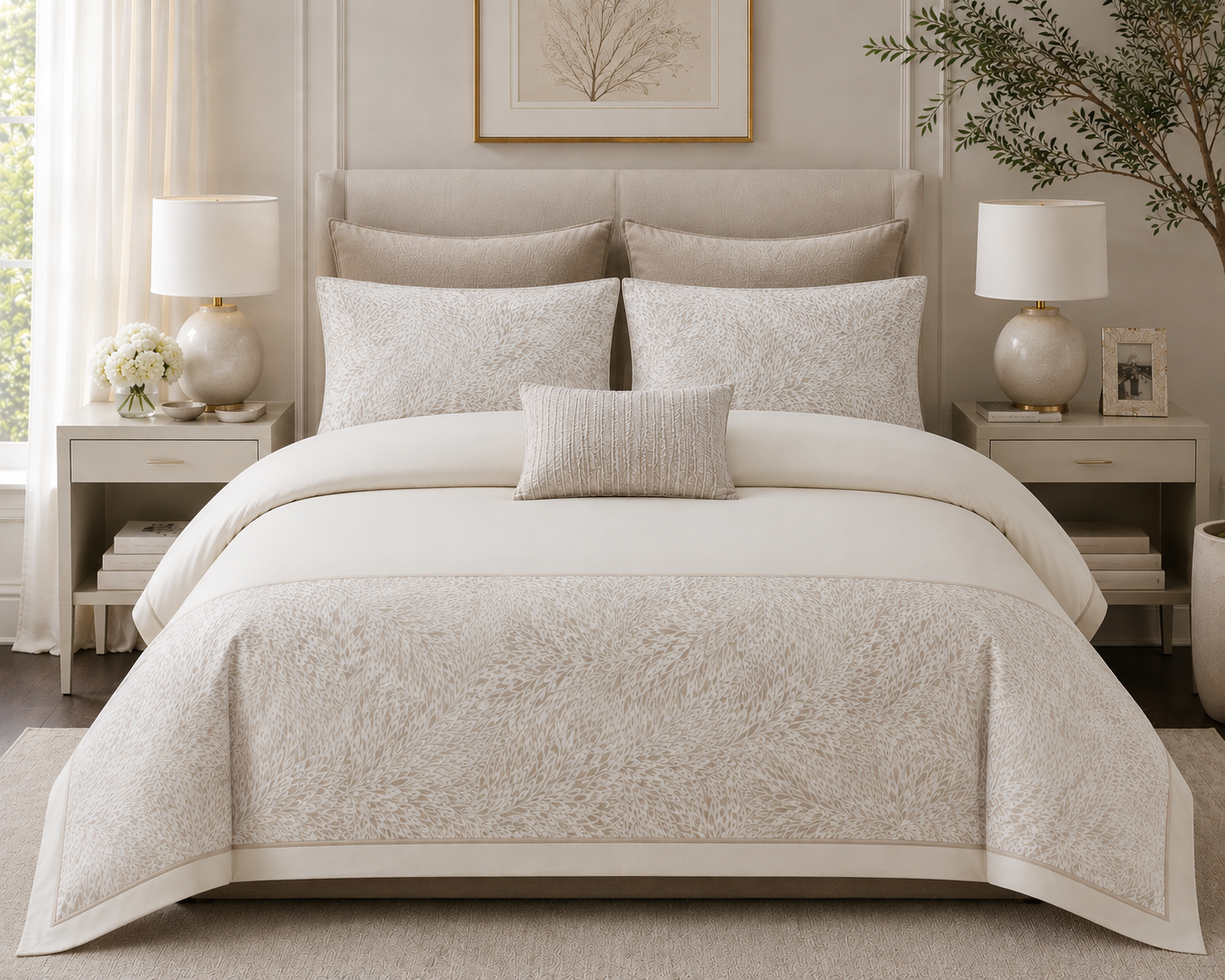 The Montage Velveteen Duvet Bedding Set