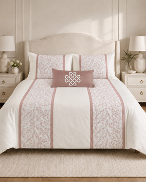 The Botanical Heritage Mauve Duvet Bedding Set