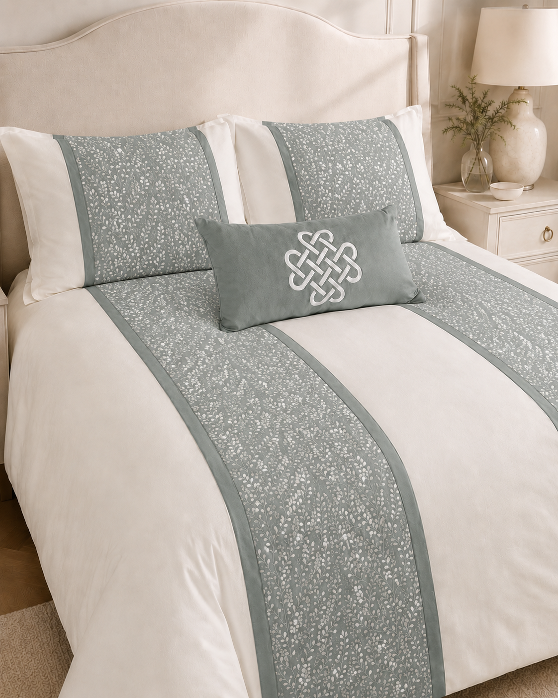 The Botanical Heritage Sage Duvet Bedding Set
